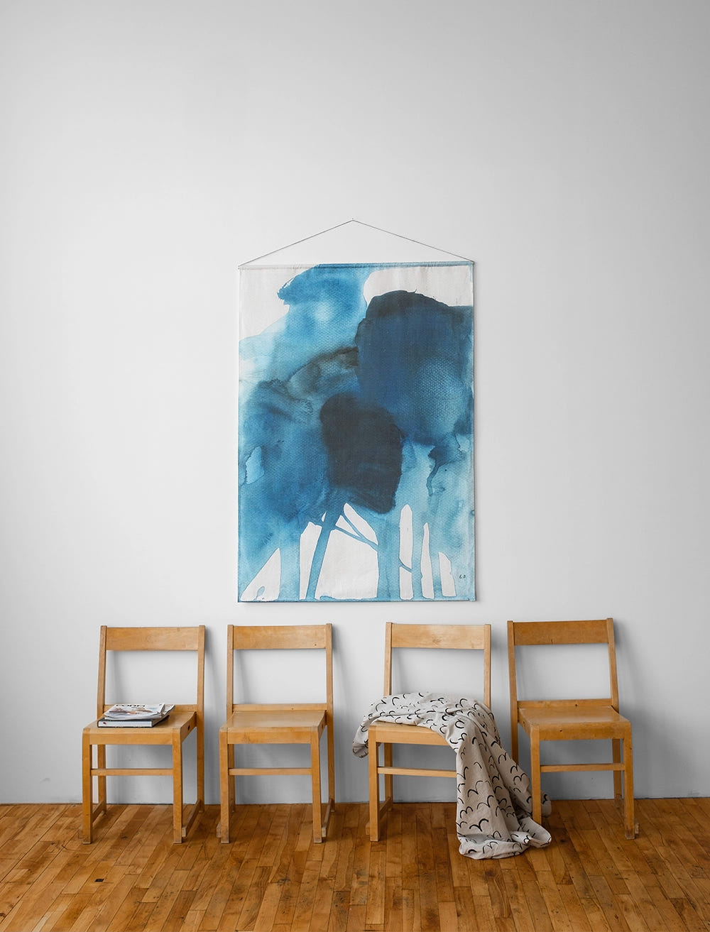 STORM WALL HANGING, BLUE