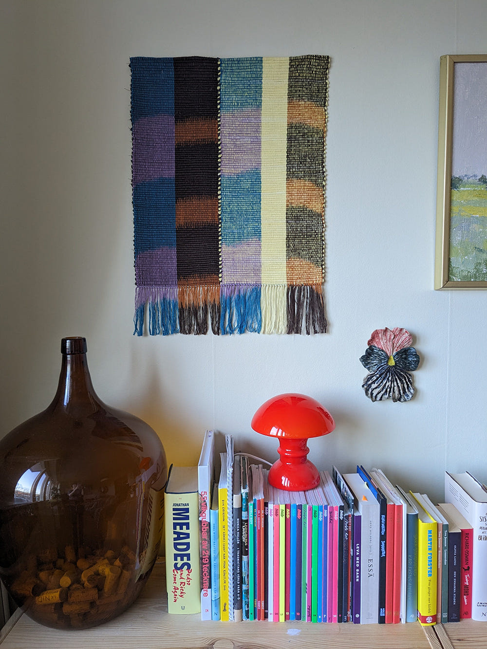 STRIPE II WOVEN WALL HANGING