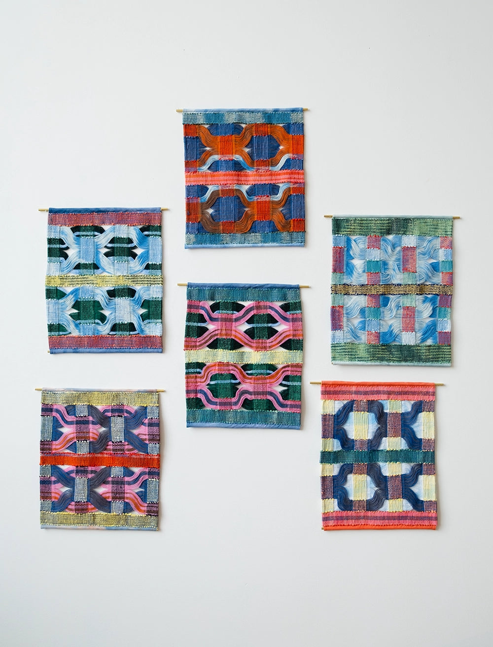SKIKT III WOVEN WALL HANGING