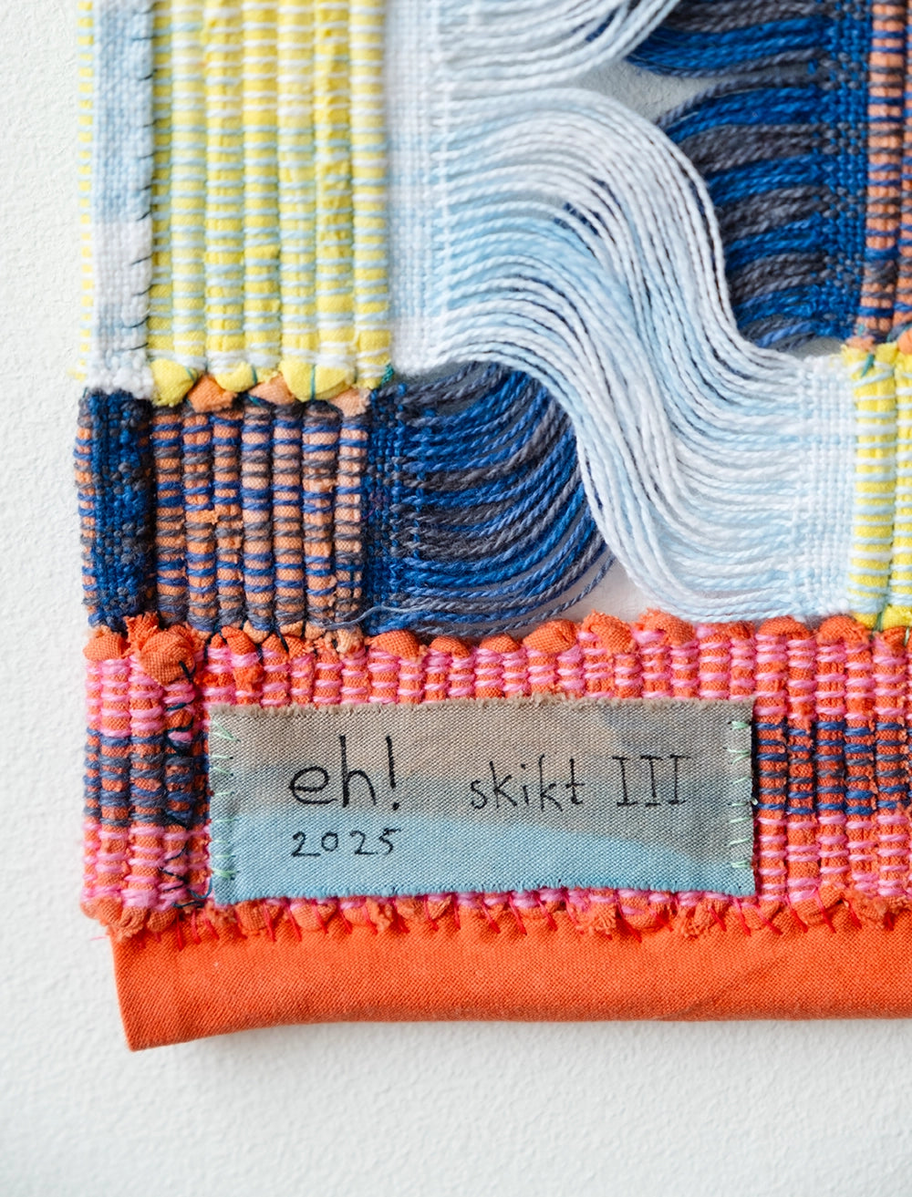 SKIKT III WOVEN WALL HANGING