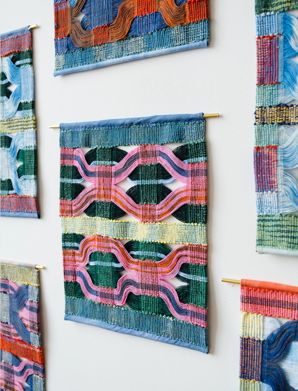 SKIKT IV WOVEN WALL HANGING