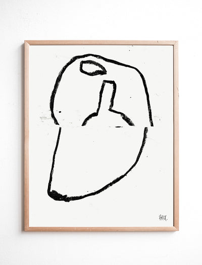 BE QUIET POSTER  - 40x50 cm