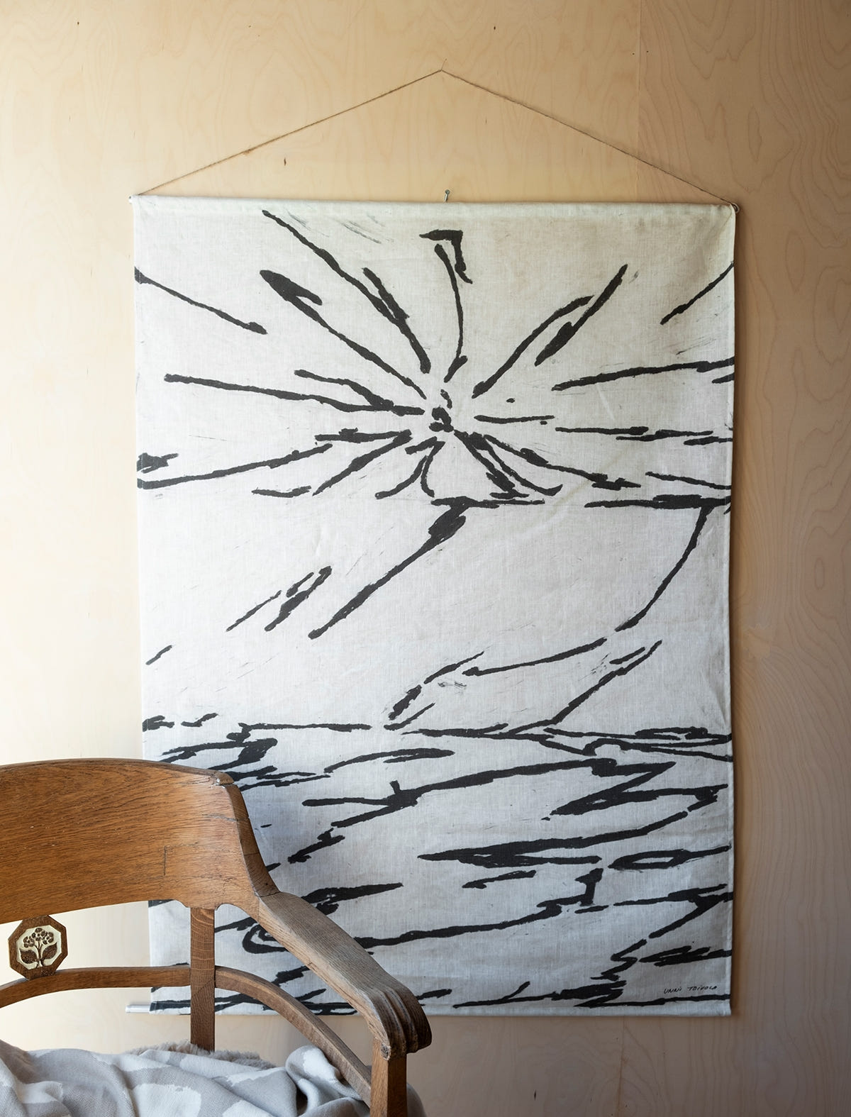 BEFORE THE LIGHT WALL HANGING