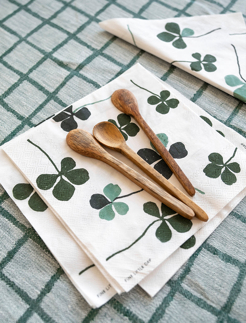 PAPPERSSERVETT CLOVER