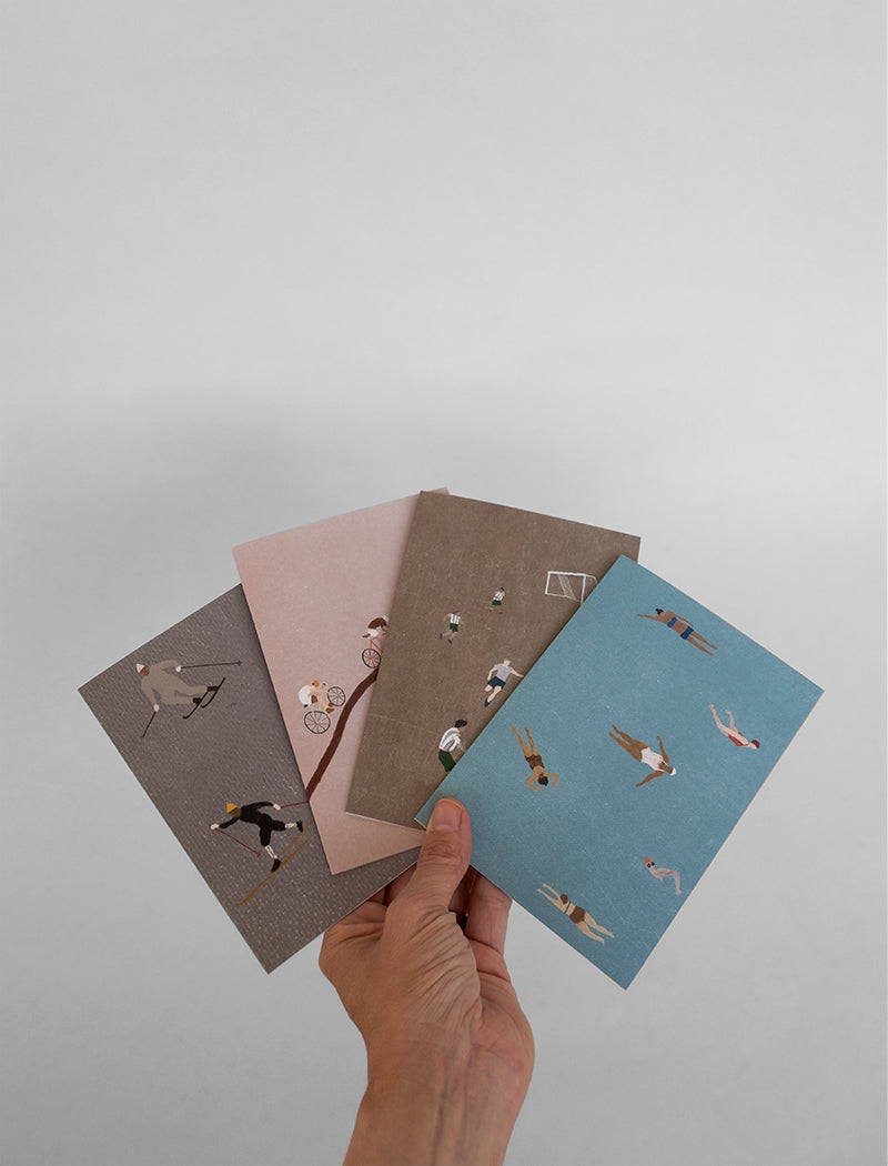 GIRO FOLDED CARD A6 WITH ENVELOPE