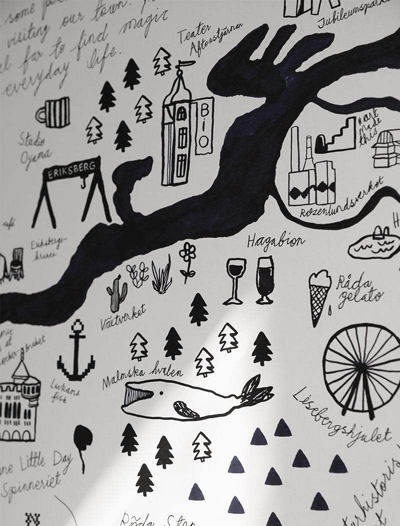 GOTHENBURG POSTER - 50x70 cm