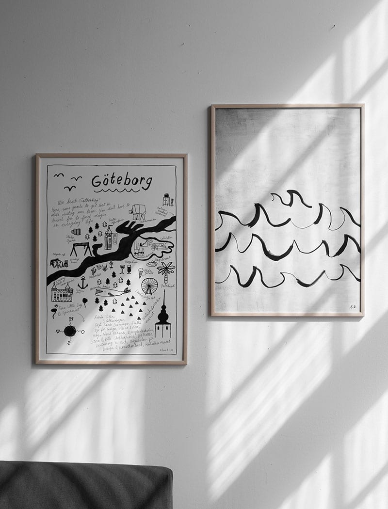 GOTHENBURG POSTER - 50x70 cm