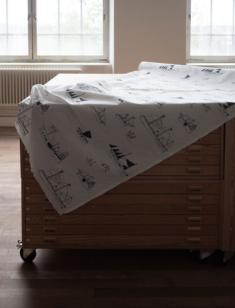 OHOY FABRIC, NIGHT BLUE