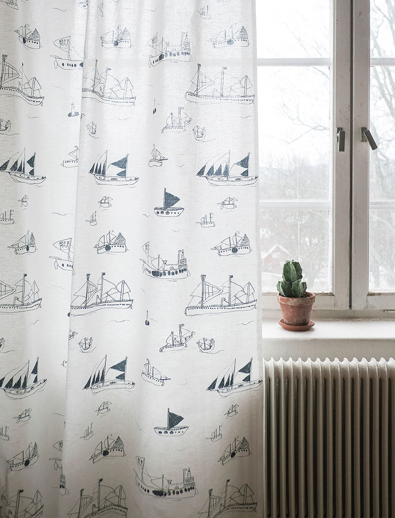 OHOY FABRIC, NIGHT BLUE