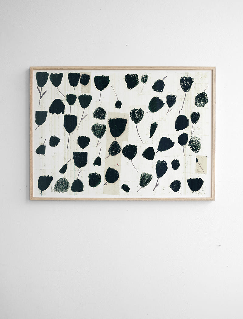 BOUQUET POSTER - 50x70 cm