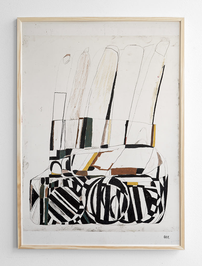 TAKES TIME TO PASS POSTER - 70x100 cm