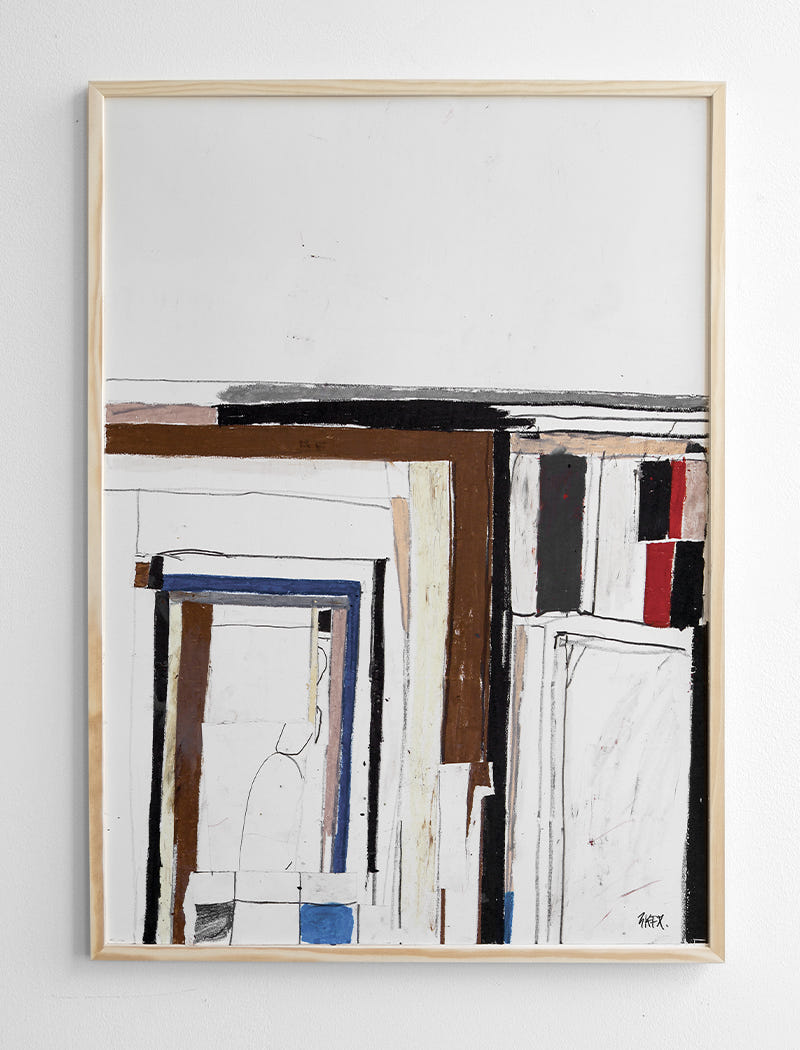 WE ONLY GO OUT AT NIGHT POSTER - 50x70 cm