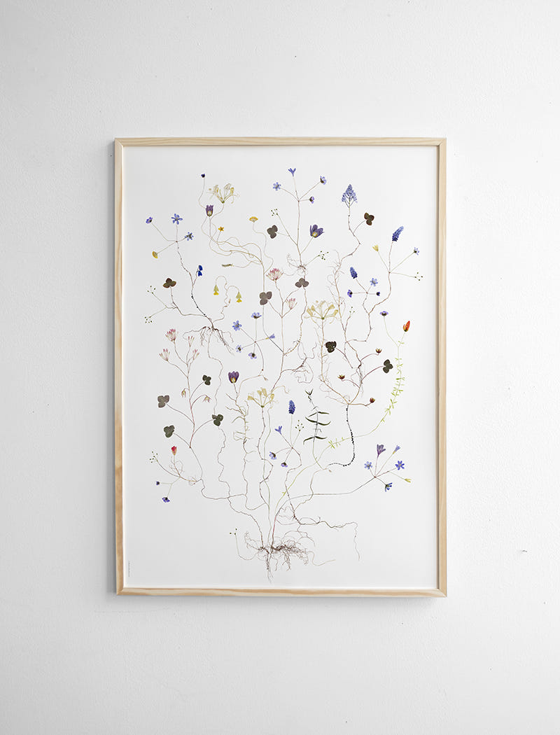 SWEDISH SPRING POSTER - 50×70 cm