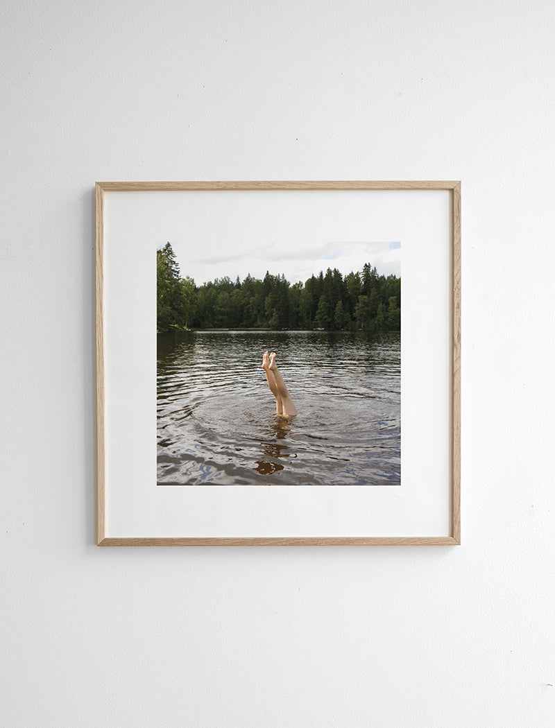 SWIM POSTER - 70x70 cm