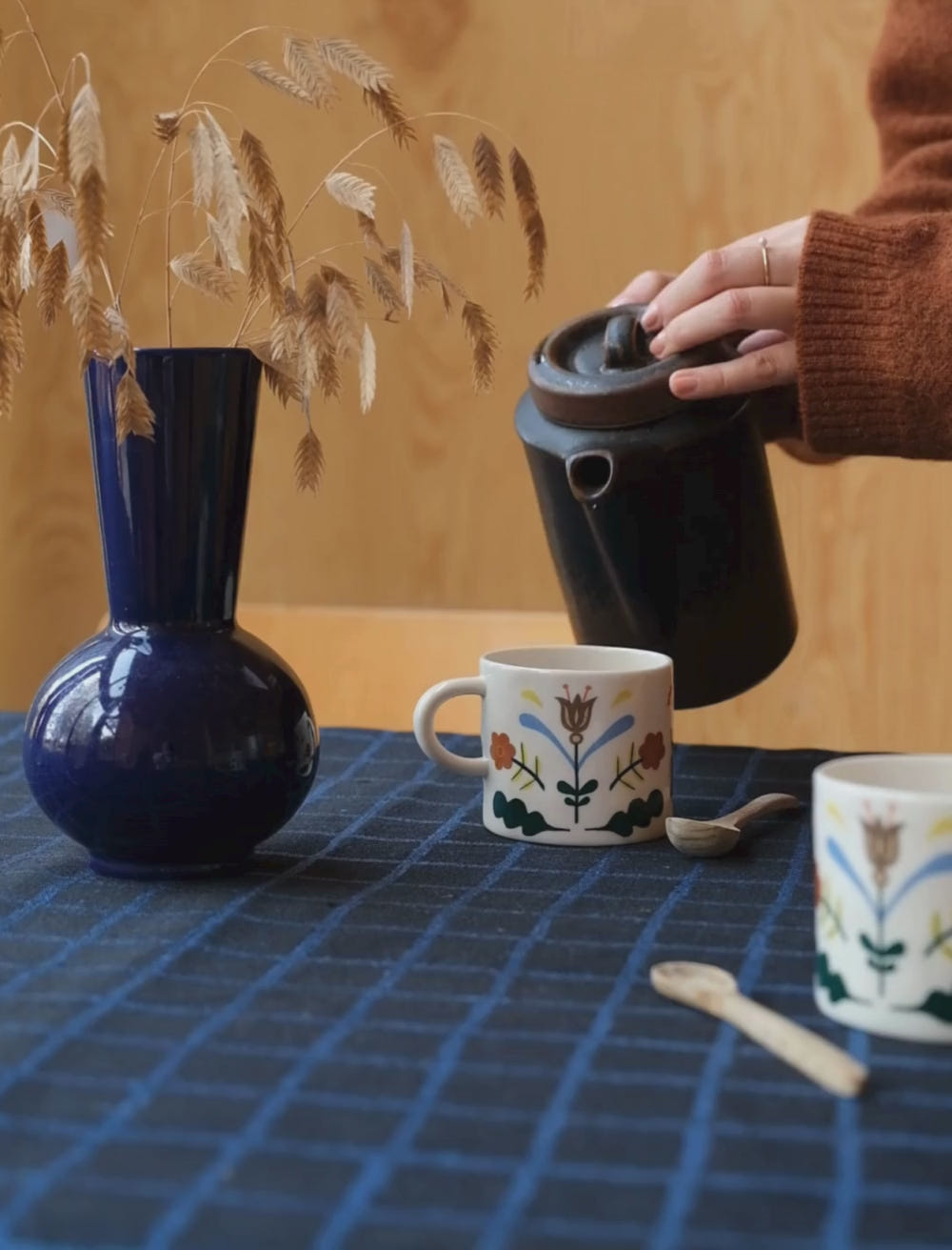 KURBITS CUP WITH EAR, WHITE