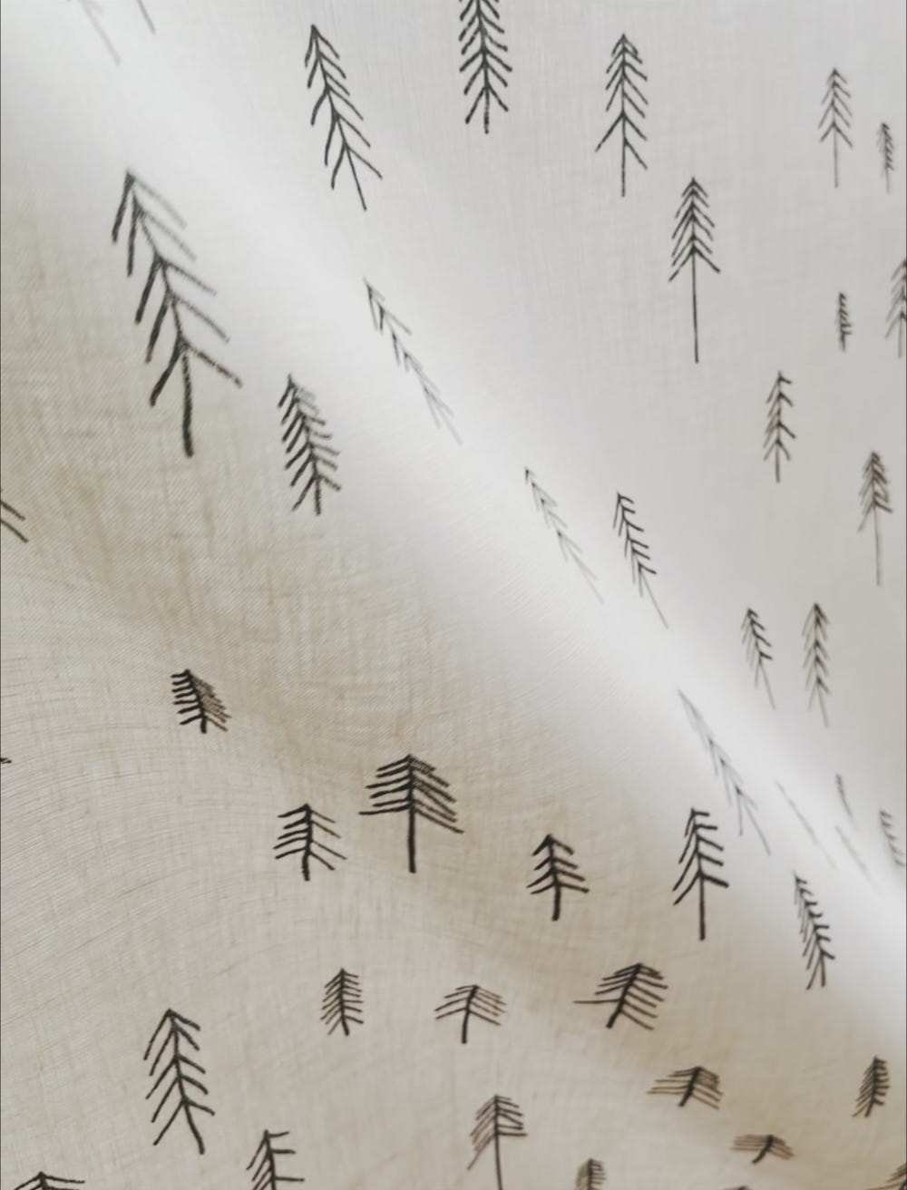 TALL GARDINLÄNGD LINNE