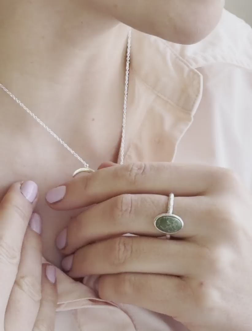 BIRD NECKLACE, SILVER