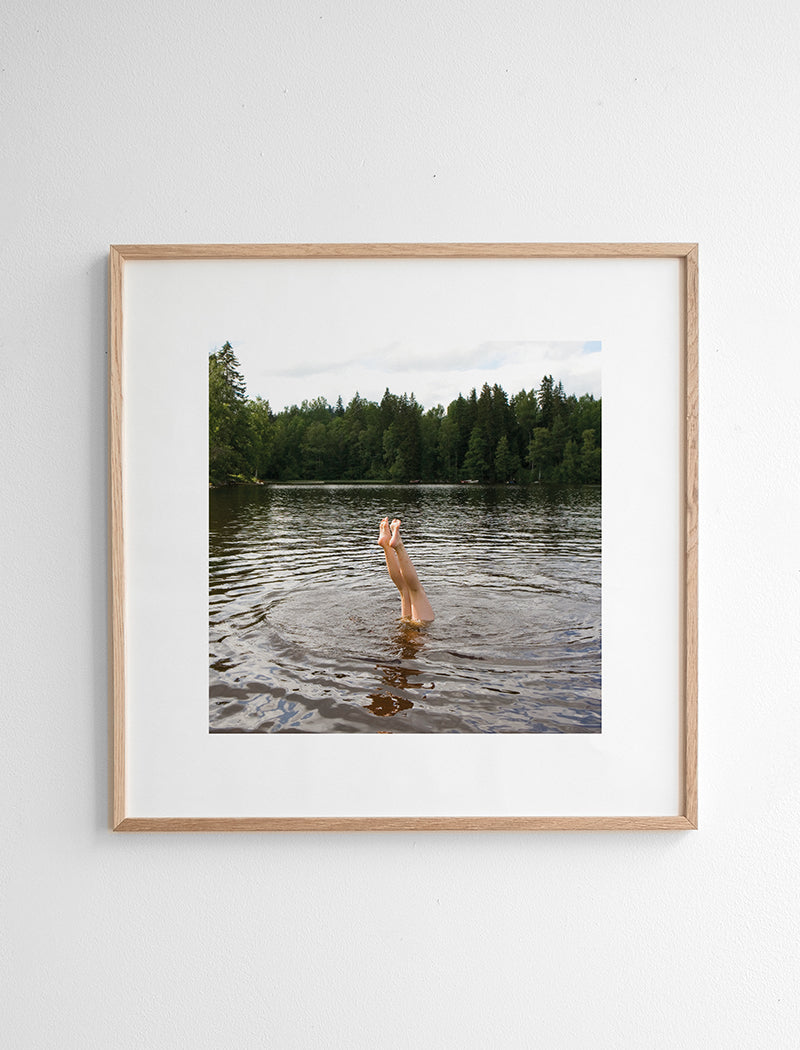 SWIM POSTER - 50x50 cm