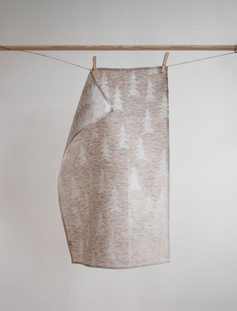GRAN LINEN TEA TOWEL, SAND